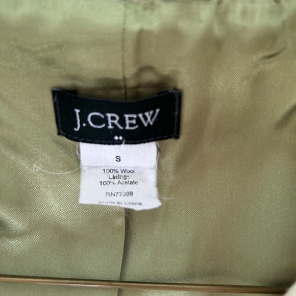 J.Crew Double Breasted Stadium Cloth Peacoat - Picture 4 of 6